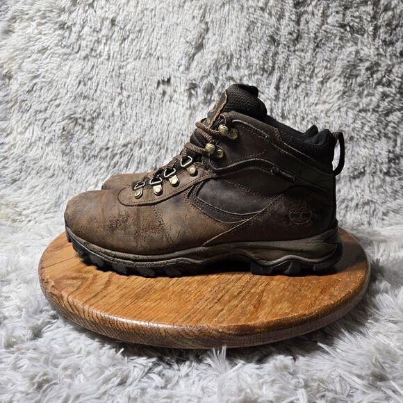 Mens Timberland  Mt. Maddsen Mens Size 9 Wide Leather Lace Up Ankle Work Boots - Picture 12 of 12